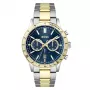 BOSS Skymaster Men's Quartz Chronograph Watch 1514163 44mm Blue Dial Stainless Steel Mesh