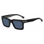 BOSS SUNGLASSES BOSS MAN BOSS1501SINA Rectangular Acetate Frame 51/22/145 mm Black/Grey