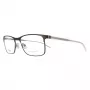 BOSS Sunglasses BOSS0967ITSYZ Men's Rectangular Black Frame Grey Lens 54/17/145 mm