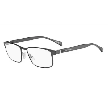 BOSS Sunglasses BOSS1119ITSR8 Men's Rectangular Acetate Frame UV400 Grey Lenses 56/18/140 mm