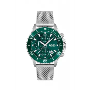 BOSS Velocity Men's Chronograph Watch 1513905 46mm Black Silicone