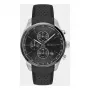 BOSS Watch Man 1514224 (44.5mm) Quartz Chronograph Blue Dial Brown Leather Strap