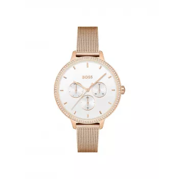 BOSS Women's Watch 1502663 40mm Silver Stainless Steel Quartz Analog