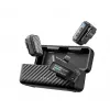 BOYA BOYAMIC 2-02 Wireless Microphone System 2.4GHz, AI-Powered Noise Cancellation, 2 Receivers + 1 Transmitter (USB-C) Black