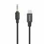 BOYA BY-K1 3.5mm TRRS Male to Lightning Male Audio Adapter Cable (20 cm, Black)