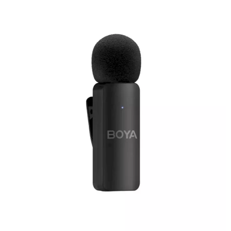 BOYA BY-V4D Wireless Microphone System with 4 Transmitters and 1 Lightning Receiver (Black)