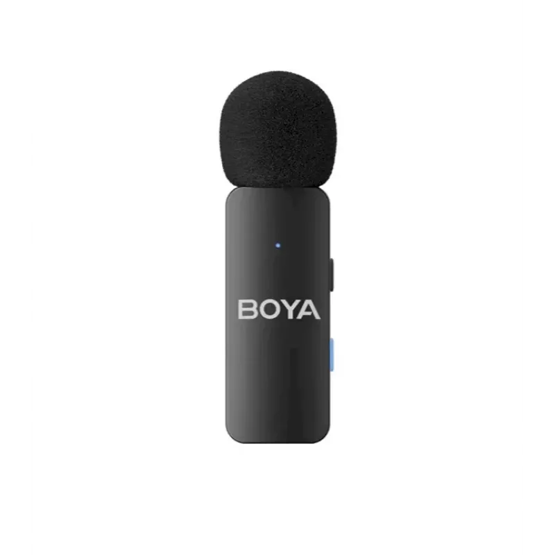 BOYA BY-V4D Wireless Microphone System with 4 Transmitters and 1 Lightning Receiver (Black)