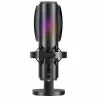 BOYA K9 Wired Condenser Microphone, Omnidirectional, Noise Cancellation, Real-time Monitoring, USB-A/USB-C, Black