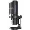 BOYA K9 Wired Condenser Microphone, Omnidirectional, Noise Cancellation, Real-time Monitoring, USB-A/USB-C, Black
