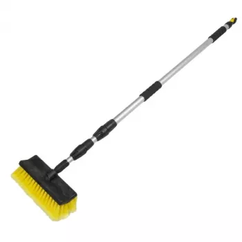 Bradas ESQ2355 Scrub Brush – Medium-Stiff PP Bristles, Ergonomic Handheld Cleaning Tool