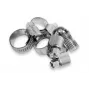 BRADAS Worm Drive Hose Clamp 32-50mm, 100 Pieces, Stainless Steel W2