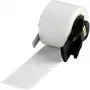 Brady M6-20-362 Tamper-Evident Metallized Polyester Labels, Silver, Glossy, 25.40 x 50.80 mm, Permanent Acrylic, 100 Labels/Roll