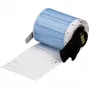 BRADY PermaSleeve Heat-Shrink Label Roll, White, 19.05 mm x 4.87 m, B-499 Nylon Cloth