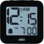 Braun BC 25 BP-DCF Radio-Controlled Alarm Clock with Voice Output, Black (60077)