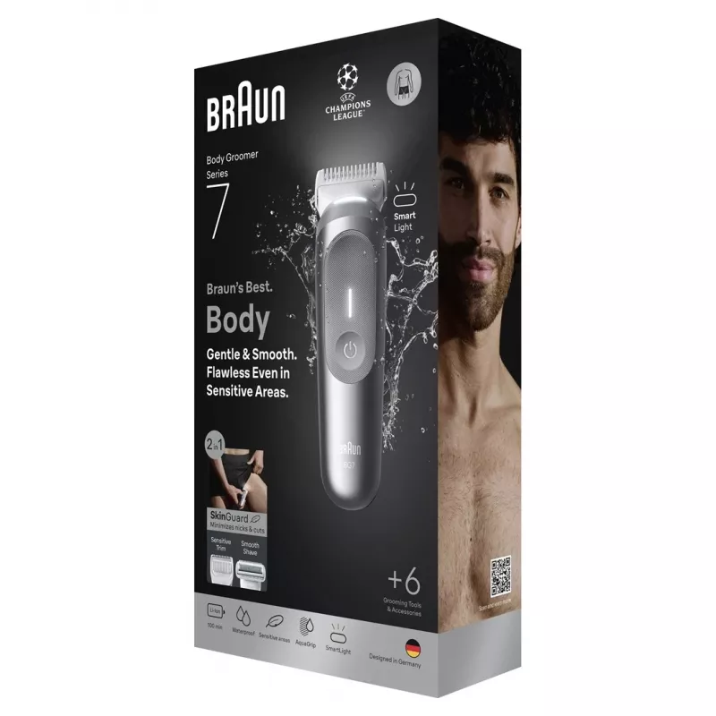 Braun BG 7550 Bodygroomer Series 7, Black