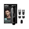 Braun MGK 3420 All-in-One Multi-Grooming Trimmer 6-in-1 Kit for Face, Hair, Nose & Ear