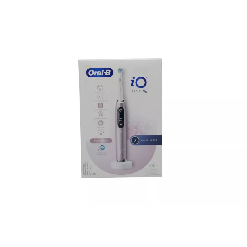 Braun Oral-B iO Series 9N Electric Toothbrush Set Rose Quartz