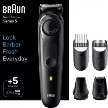 Braun Series 5 BT5441 Beard Trimmer with 40 Length Settings and 100 Min Battery Life