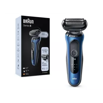 Braun Series 61 - B1000s Electric Shaver Wet & Dry Blue