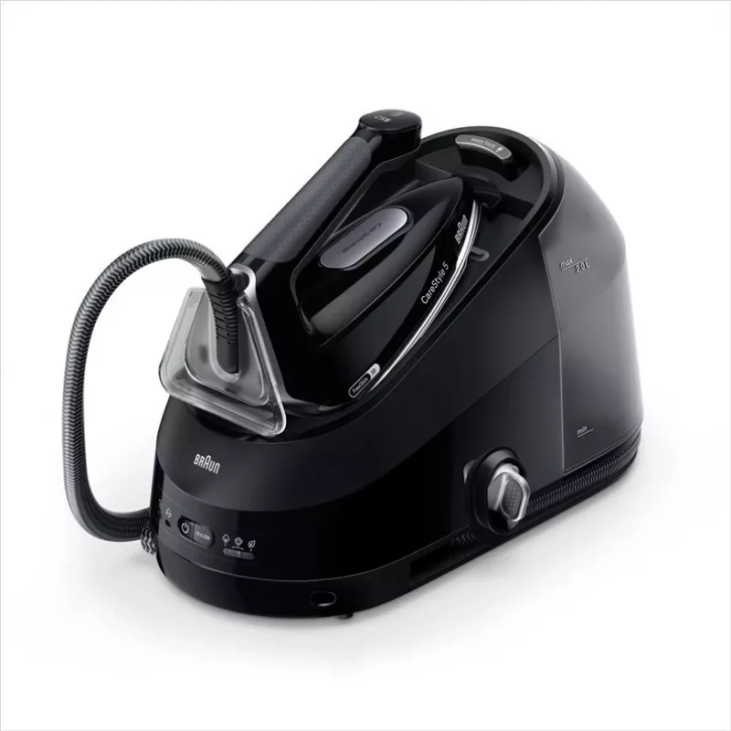 BRAUN Steam Generator IS5249BK - 2400 W, 7.5 bar, 2 L Tank, Black/Grey