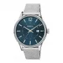 BREIL TW1560 Men's Quartz Watch 44mm Black Dial Leather Strap