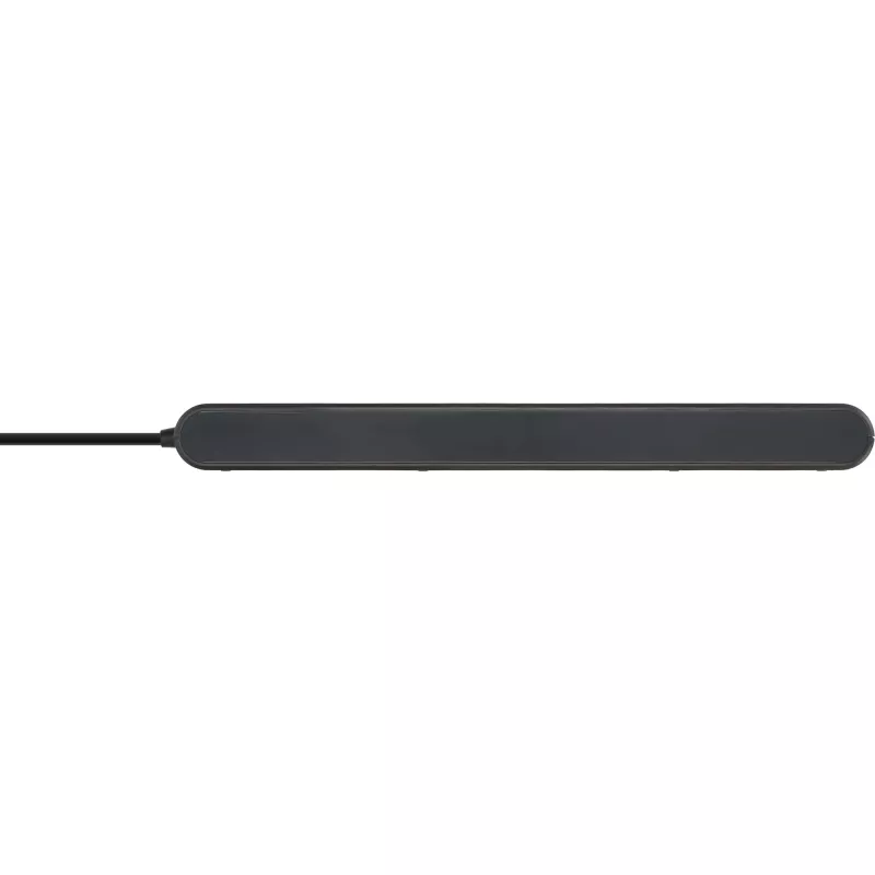 BRENNENSTUHL 6-Way Power Strip with 1x USB-C, 1x USB-A, Surge Protection 13,500A, 2m Cable, Black/Anthracite