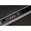 Brennenstuhl Connect Ecolor WLAN Smart Power Strip 4-Way (White/Black, 1.5 m Cable, Voice Control, Timer, App)