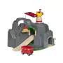 BRIO World Crane & Mountain Tunnel Wooden Railway Set