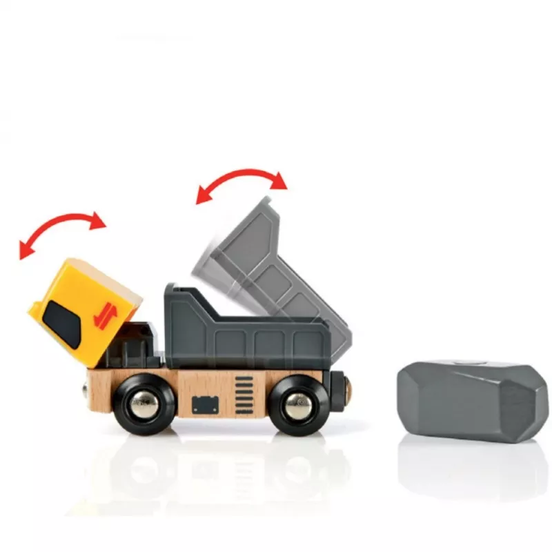 BRIO World Roads & Rails Stone Loading Set
