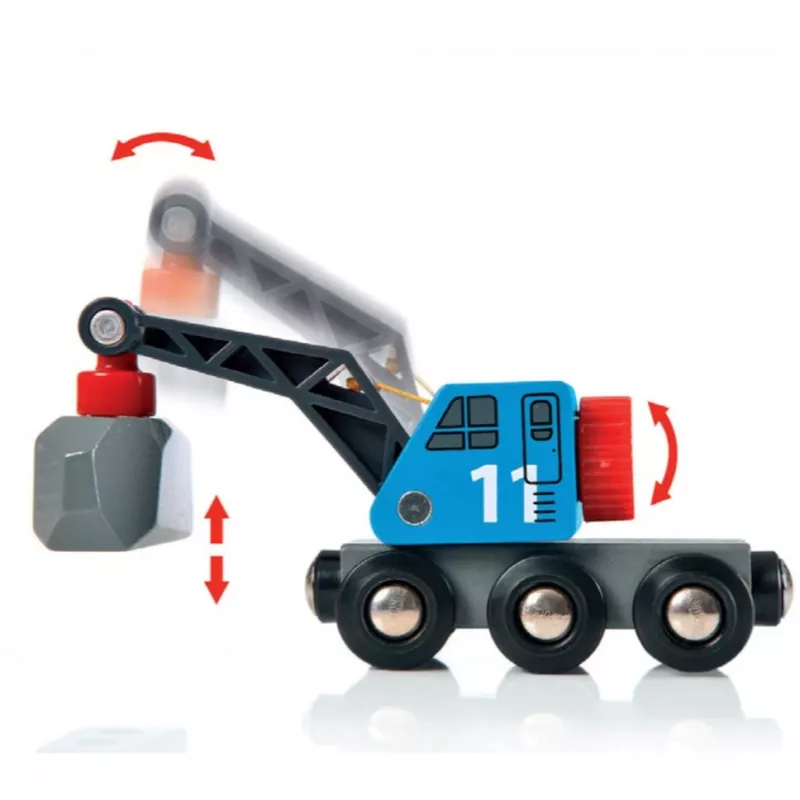 BRIO World Roads & Rails Stone Loading Set