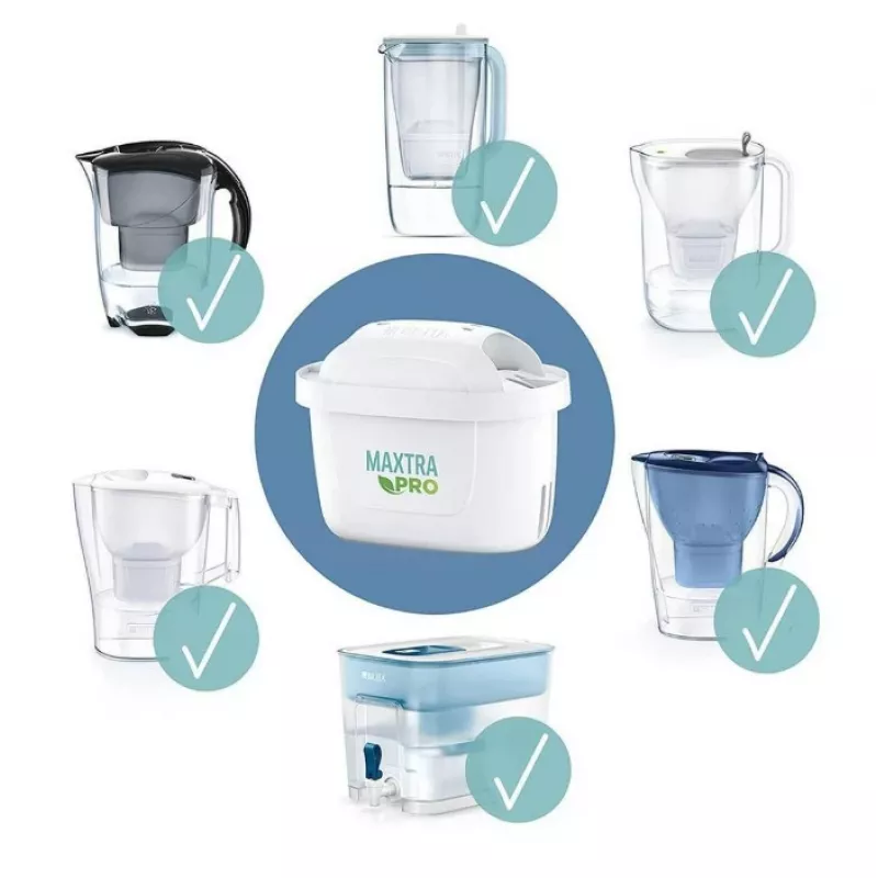BRITA MAXTRA PRO ALL-IN-1 Water Filter Cartridge Pack 6+2 (8 Cartridges)