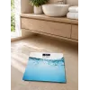 Brock BS 005 Digital Bathroom Scale with Tempered Glass Platform, 180 kg Capacity, 100 g Precision, Auto On/Off, Battery Included