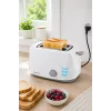Brock BT 1002 WH Toaster 800W, White
