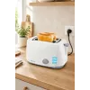 Brock BT 1002 WH Toaster 800W, White