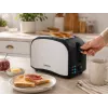 Brock BT 1003 SS Toaster 800W, Black/Steel