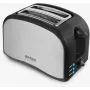 Brock BT 1003 SS Toaster 800W, Black/Steel