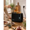 Brock BT 1005 BK Toaster 800W, Black