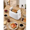 Brock BT 1008 WH 2-Slice Toaster 750W White