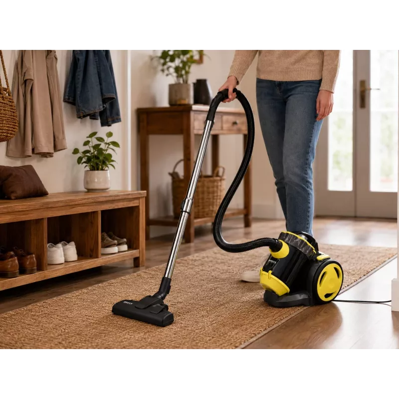 Brock BVC 8056 YT Cyclone Bagless Vacuum Cleaner 800W Black/Yellow