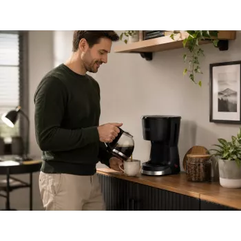 Brock CM 1501 SS Drip Coffee Maker 1.5L 915-1080W Black