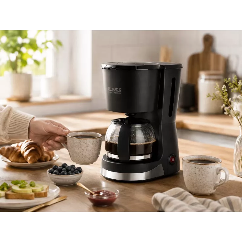 Brock CM 1501 SS Drip Coffee Maker 1.5L 915-1080W Black