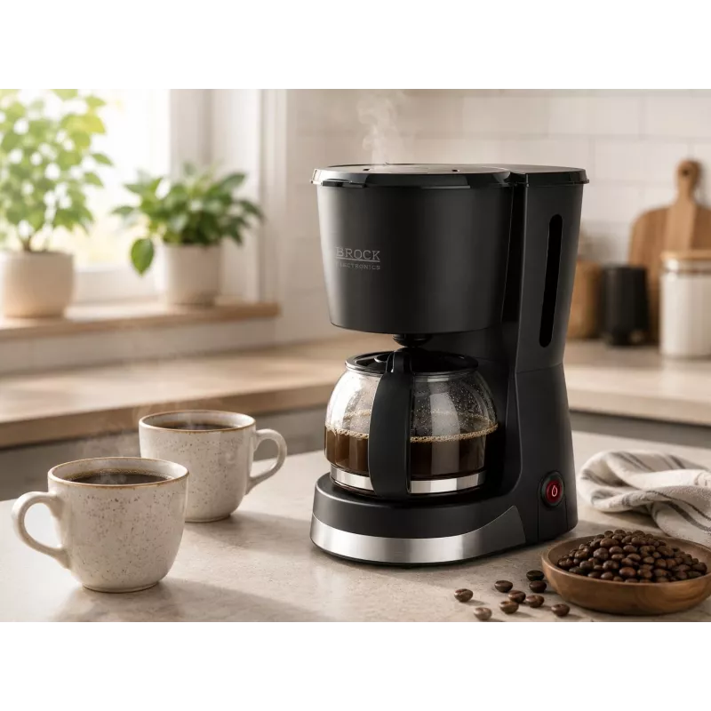 Brock CM 1501 SS Drip Coffee Maker 1.5L 915-1080W Black