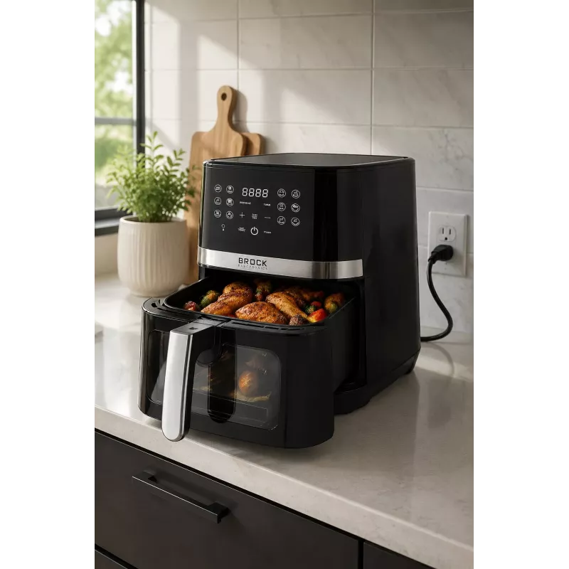 Brock DAF 6501 G Air Fryer 6.5L 1800W Grey