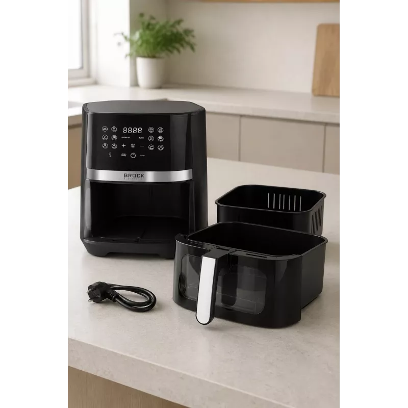 Brock DAF 6501 G Air Fryer 6.5L 1800W Grey