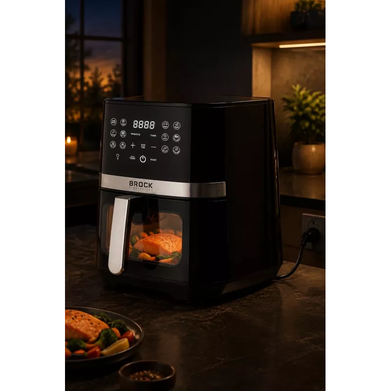 Brock DAF 6501 G Air Fryer 6.5L 1800W Grey