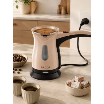 Brock ECP 106 Turkish Coffee Maker 0.5L 500W Cream/Black