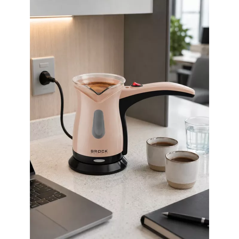 Brock ECP 106 Turkish Coffee Maker 0.5L 500W Cream/Black