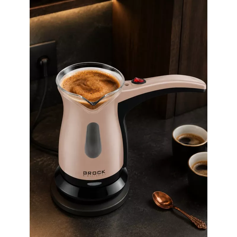 Brock ECP 106 Turkish Coffee Maker 0.5L 500W Cream/Black