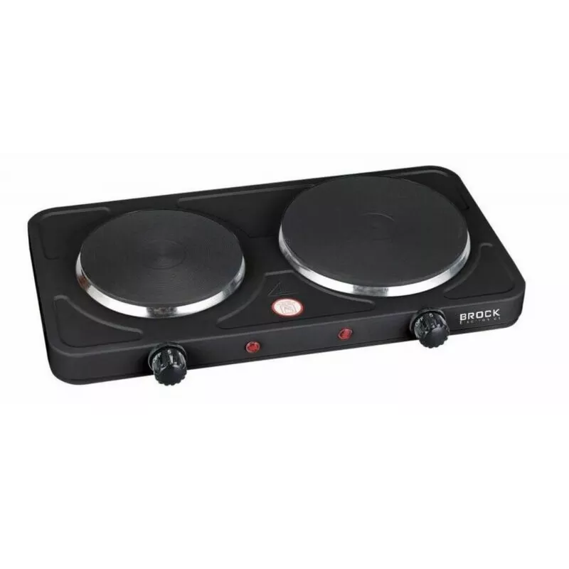 Brock EP 200 BK Electric Kettle - 1.7 L, 2200 W, Double-Wall Cool-Touch, Black