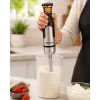 Brock HB 8001 S Hand Blender 700W, Black/Steel